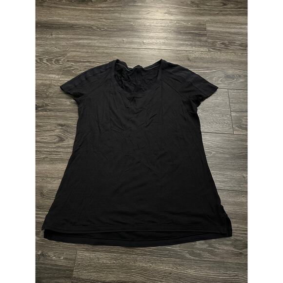 Lululemon Short Sleeve T Shirt Black - Picture 1 of 4